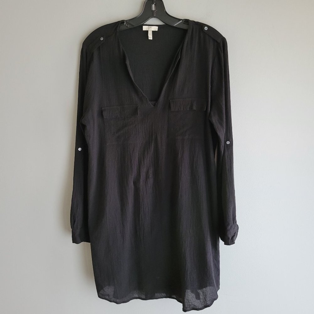 Joie Long Black Dress Size M